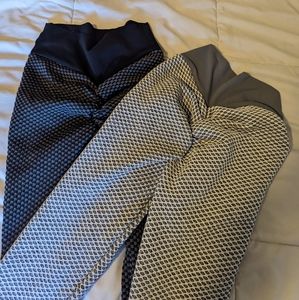 Scrunch Butt Pattern Legging Set